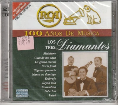 Los Tres Diamantes - RCA 100 Anos de Musica 40 Exitos 2 CD Box Set *298* Foto 1 de 2