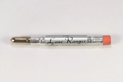 Lápiz Bala Plateada Oficial Lone Ranger Años 40 Sorteo Premium Excelente Estado. Foto 1 de 3