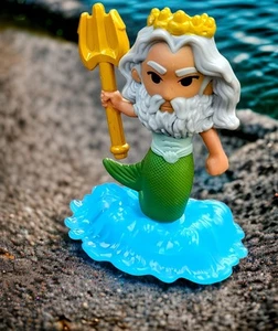 King Triton 2023 McDONALD'S Disney La Sirenita JUGUETE DE COMIDA FELIZ #3 - Imagen 1 de 4