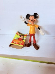 Mickey Mouse Topolino Flexi Rubber First Years ‘80 New - Picture 1 of 6