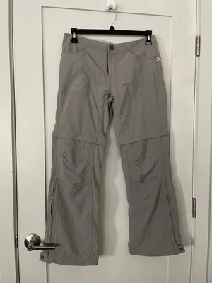 Calças/shorts femininos Mountain Hard Wear para caminhada tamanho 8 100% nylon super BOM! - Imagem 1 de 4