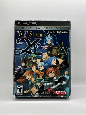 Ys Seven: Premium Edition (Sony PSP, 2010) CIB. ¡Probado! ¡Envío rápido! Foto 1 de 4