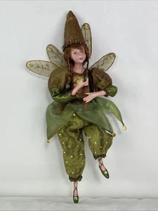 Windward Fairy Pixie Elfe Herbstflügel bewegliche rote Haare Vintage 12 Zoll - Bild 1 von 6