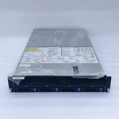 Gigabyte G242-Z11 Server 6x2.5"/2X EPYC 7702 CPU 64Core/256G RAM/4X V100 32G - Image 1 of 3