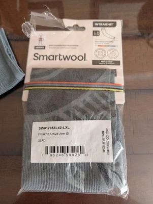 Smartwool Intraknit Térmico Merino Mangas Brazo Plomo Talla L/Xl Foto 1 de 4