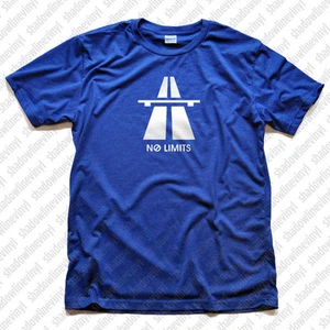 Letrero de autopista SIN LÍMITES Camiseta Calcomanía Euro Alemania Símbolo de autopista Nurburgring - Imagen 1 de 2