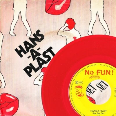 Hans-A-Plast Sex Sex Sex Lemminger Punks 7'' NDW red Vinyl Inserts NOFUN 1981 - Bild 1 von 4