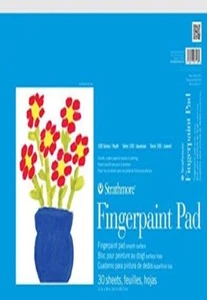 27-118 STR-27-118 30 Sheet Kids Finger-Paint Pad 12 by 18" - Picture 1 of 2
