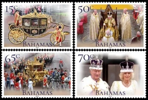 BAHAMAS 2023 KRÖNUNGSKÖNIG CHARLES III ROYAL - Bild 1 von 1