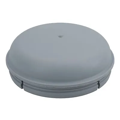 Grey Plastic Hub Cap Grease Cap Dust Bearing Cap 76mm For Ifor Williams Trailers • 12.66€
