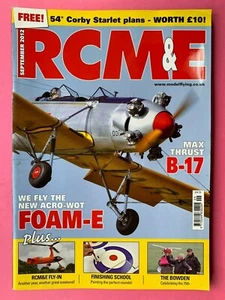 RCM&E - Magazine - September 2012 - Includes Plan for 54" Corby Starlet - Imagen 1 de 4