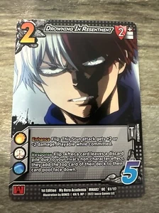 UniVersus Drowning In Resentment Crimson Rampage 1st Edition UC - Picture 1 of 2