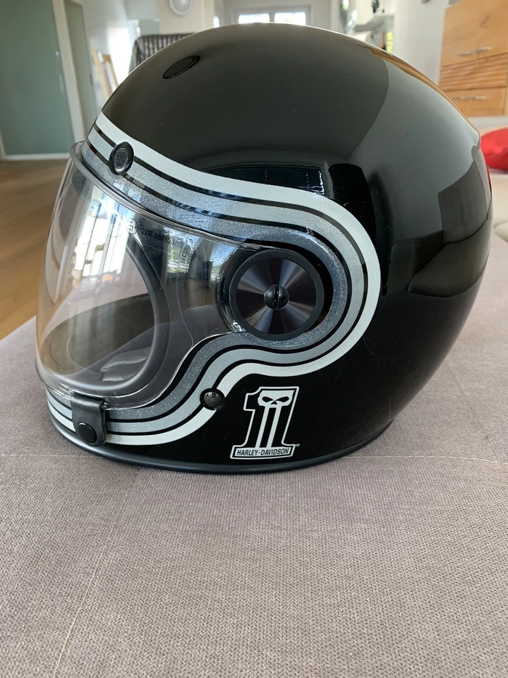 Bell Bullitt Harley Davidson Motorrad Helm - Bild 1 von 4
