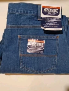 Mission Ridge Denim Jeans Men's Size 34 x 32 Blue - Picture 1 of 7