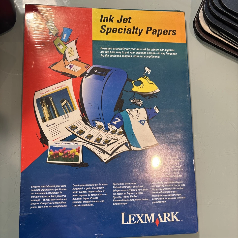 NEW LEXMARK INK JET SPECIALTY PRINTER PAPER - Image 1 of 1