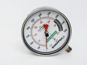 ENERPAC T6002L Prüfsysteme Manometer 5000 PSI / 350 bar # NEU - Bild 1 von 8