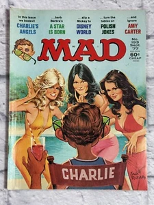 Vintage Mad Magazine - No. 193 Sept 1977 - Charlie’s Angels - Picture 1 of 3