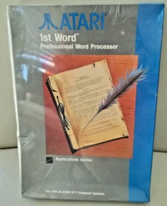 1st Word Professinal Word Processor; Atari ST Manual w/ Disk in Box; NOS - Bild 1 von 6