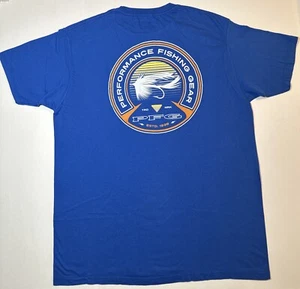 Columbia Performance Fishing Gear PFG Graphic T-Shirt Baumwolle blau  - Bild 1 von 11