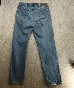 Cabela's Outdoor Gear Jeans Mens Size 34 x 36 Straight Premium Heavyweight Denim - Picture 1 of 13
