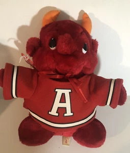 Hot Stuff Russ Plush Toy Stuffed Animal Arizona Red Devil - Picture 1 of 4