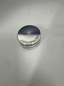 Aerospaced 1.6" 2 Piece Herb Grinder - Silver - 40mm - New - Picture 1 of 6