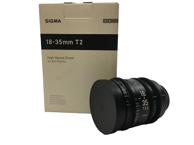 Sigma 18-35mm T2 High-Speed Zoom Lens for EF Mount - Image 1 of 4