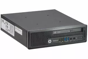 HP 800 G1 INTEL CORE I7 3.1GHZ 8GB RAM 240GB SSD WIN10 PRO USFF MINI DESKTOP - Picture 1 of 3