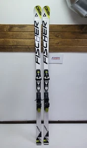 Fischer WC RC4 195cm Ski + Fischer 18 Bindung Wintersport - Bild 1 von 13