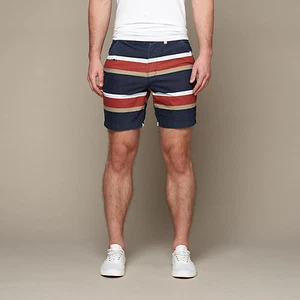 2015 NEU MIT ETIKETT BANKS JOURNAL NEWPORT WALK SHORTS FÜR HERREN $ 80 schmutzige Denim gestreifte Shorts - Bild 1 von 2