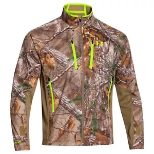 Under Armour Realtree Xtra Softershell Hunting Jacket, Pants And Shirt Set-M - Picture 1 of 4