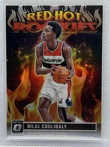 2023-24 Donruss Optic #11 Bilal Coulibaly Red Hot Rookies Holo - Picture 1 of 2