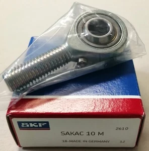 SKF Cuscinetto terminale SAKAC 10 M - Made in Germany - Nuovo - Imagen 1 de 3