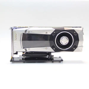 Graphics Card Holder Mount Bracket GPU Vertical Mount Acrylic Kickstand Base - Afbeelding 1 van 14