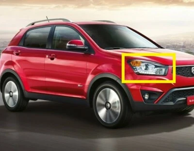 Scheinwerfer Rechts Headlight Lamp RH  DRL SsangYong Korando FL 2013-2015 - Bild 1 von 3