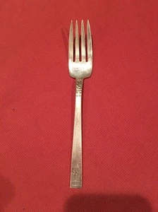 1939 Forever Community Plato Ensalada Horquilla D Monograma Como Nuevo 6 3/8" - Imagen 1 de 7