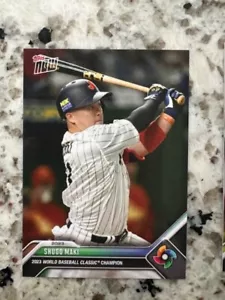 2023 TOPPS NOW KARTE WBC KLASSISCHES CHAMPION SET JAPAN SHUGO MAKI #WBCJPN-8 - Bild 1 von 1