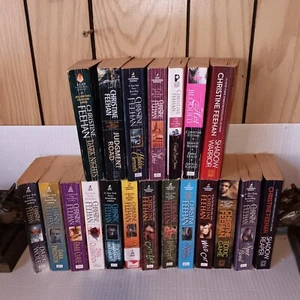 Christine Feehan Lot of 20 PB Books Dark Carpathian Leopard Series - Picture 1 of 12