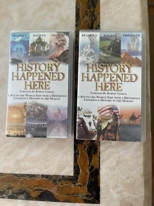 History Happened Here Volume 1&2 VHS VIDEO. Factory Sealed. - Bild 1 von 3