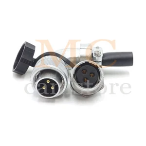 WEIPU 3pin Waterproof Connector, Industrial Circular Power Plug Socket 5A 500V - Picture 1 of 7