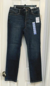 St. John's Bay Secretly Slender Mid Rise Straight Leg Damenjeans 8P NEU - Bild 1 von 40
