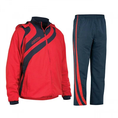 Repräsentations- Trainingsanzug ALKMAN v. Acerbis , rot-blau,Gr. S, L,XL