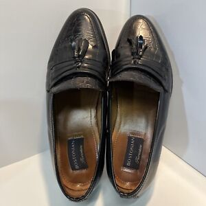 Bostonian Florentine Italy Loafers Dress Shoes Mens Size 9 1/2 M Leather Uppers