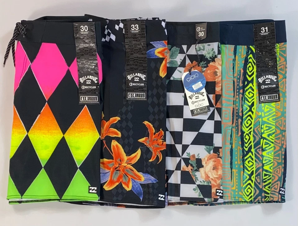 Men's Billabong Recycler Sundays Airlite Mid Length Board Shorts Surf Swim NEW - Image 1 of 1