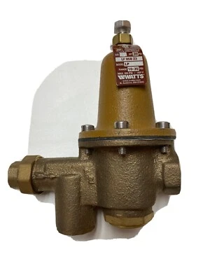 1/2" Watts Pressure Reducing Valve. LFU5B-LP-Z3. 1/2”. 10-35 PSI - Image 1 of 3