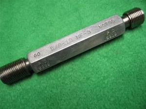 5/8-18 NF-3 GTD GREENFIELD GO NOGO NOGO SPINA FILETTATA CALIBRO .5889 .5919 - Foto 1 di 1