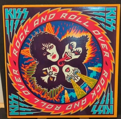KISS Rock & Roll Over 1976 Vinyl VG++ Cover VG+ No Inserts  - Image 1 of 4