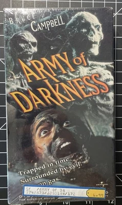 Army of Darkness (VHS, 1999) Vintage &  SEALED! Foto 1 de 4