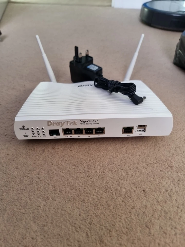 DrayTek 2862n ADSL2/VDSL2 Modem Router - Image 1 of 1