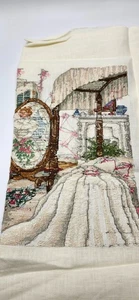 Fertige handgenähte Kreuzstich Braut ab diesem Tag 23" x 18" - Bild 1 von 7